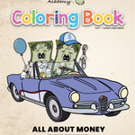 ALL ABOUT MONEY – BUCK Academy Coloring Book (Series 7: Father’s Day Edition